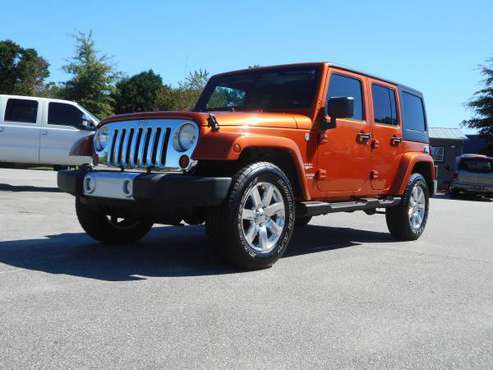 2011 JEEP WRANGLER UNLIMITED SAHARA 4WD - cars & trucks - by dealer... for sale in Winterville, NC