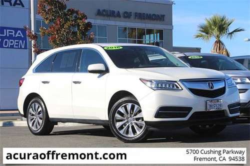 Certified*2016 Acura MDX SUV ( Acura of Fremont : CALL ) - cars &... for sale in Fremont, CA