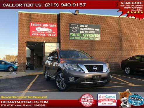 2013 NISSAN PATHFINDER S $500-$1000 MINIMUM DOWN PAYMENT!! APPLY... for sale in Hobart, IL