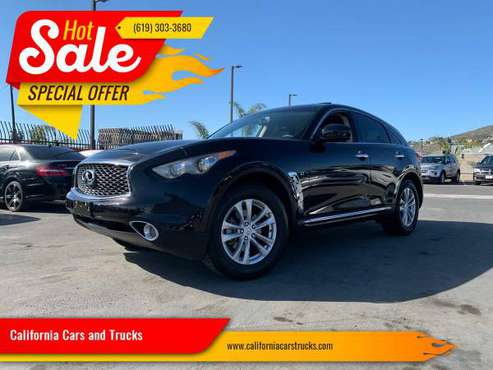 2017 Infiniti QX70 Base AWD 4dr SUV EASY APPROVALS! for sale in Spring Valley, CA