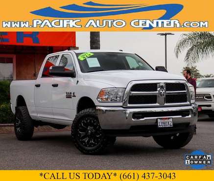 2017 Ram 2500 Tradesman Diesel Crew Cab Short Bed 4WD 36612 - cars for sale in Fontana, CA