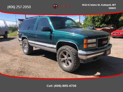 1995 GMC Yukon - Financing Available! for sale in Kalispell, MT