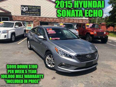 ! 2015 HYUNDAI SONATA ECHO ! - - by dealer - vehicle for sale in Rowley, MA