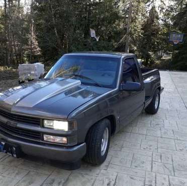 1990 stepside Chevy with swap for sale in Tacoma, WA