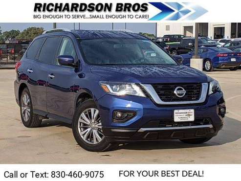 2019 Nissan Pathfinder SL hatchback Caspian Blue Metallic - cars &... for sale in Floresville, TX