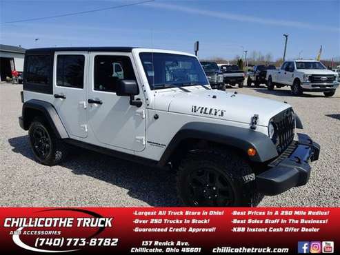 2016 Jeep Wrangler Unlimited Willys Wheeler - - by for sale in Chillicothe, WV