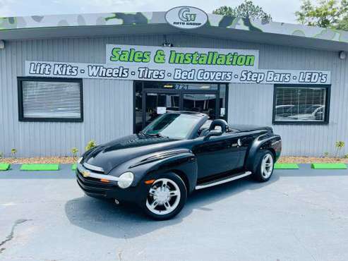 2004 CHEVROLET SSR CONVERTIBLE TRUCK BLACK RARE BIRD! - cars & for sale in Jacksonville, FL