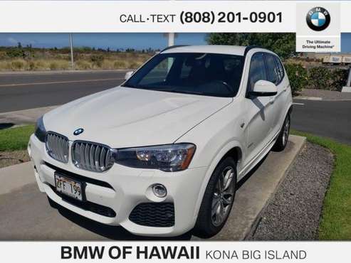 2017 BMW X3 xDrive28i - cars & trucks - by dealer - vehicle... for sale in Kailua-Kona, HI