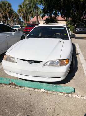 1994 Ford Mustang Convertible GT - cars & trucks - by owner -... for sale in Naples, FL