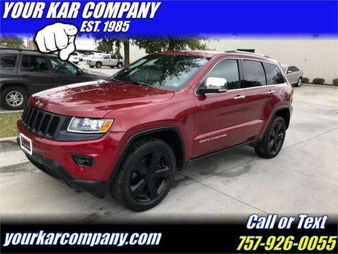 ==2014 Jeep Grand Cherokee Limited 4WD V8==FINANCING AVAILABLE!== for sale in Norfolk, VA