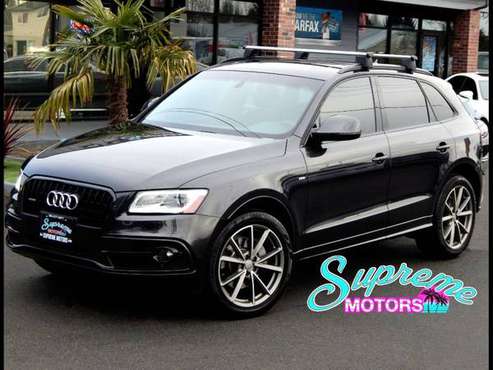 RARE 2015 Audi Q5 3 0 Supercharged S-Line w/ALL OPTIONS CLEAN for sale in Auburn, WA