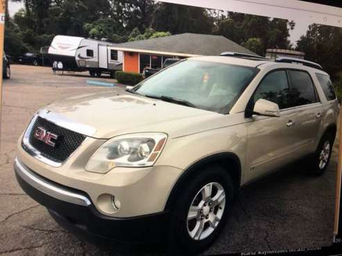 2009 GMC Acadia SLT 3rd row - cars & trucks - by dealer - vehicle... for sale in Tallahassee, FL