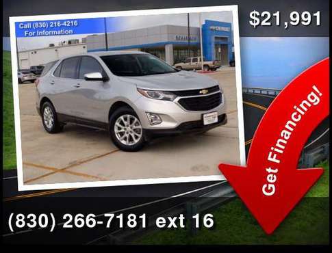 2019 Chevrolet Chevy Equinox LT - - by dealer for sale in North Floresville, TX
