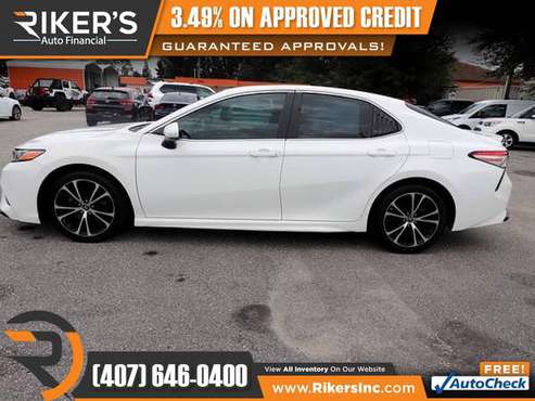 $223/mo - 2018 Toyota Camry SE - 100 Approved! - cars & trucks - by... for sale in Kissimmee, FL