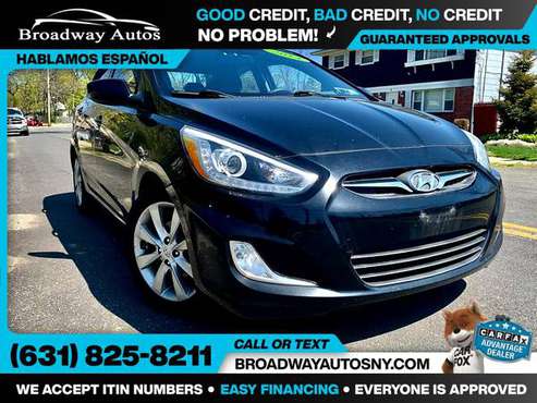 2014 Hyundai Accent Sdn Auto GLS FOR ONLY 132/mo! for sale in Amityville, NY