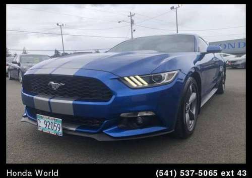 2017 Ford Mustang EcoBoost - - by dealer - vehicle for sale in Coos Bay, OR