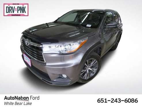 2016 Toyota Highlander XLE AWD All Wheel Drive SKU:GS273599 for sale in White Bear Lake, MN