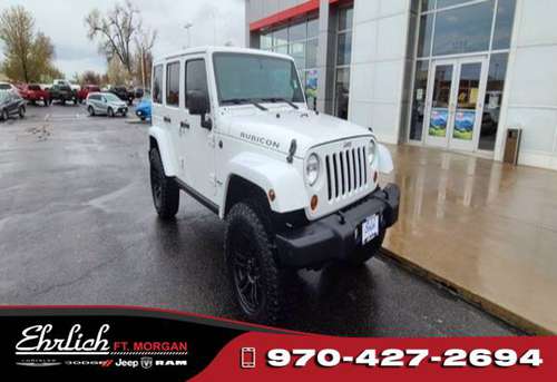 2012 Jeep Wrangler Unlimited 4WD Convertible Rubicon for sale in Fort Morgan, CO