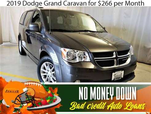 $266/mo 2019 Dodge Grand Caravan Bad Credit & No Money Down OK -... for sale in Downers Grove, IL