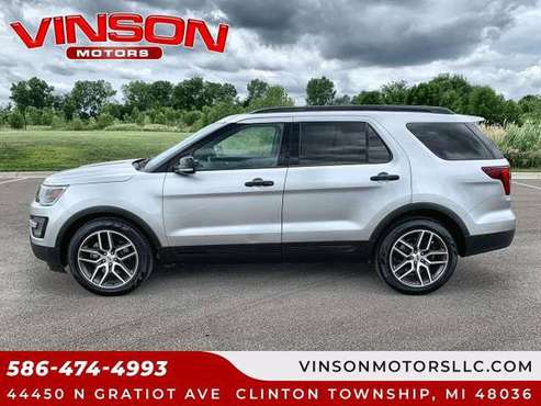 2016 Ford Explorer 4WD 4dr Sport - cars & trucks - by dealer -... for sale in Clinton Township, MI