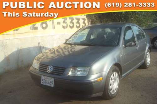 2003 Volkswagen VW Jetta Sedan Public Auction Opening Bid - cars &... for sale in Mission Valley, CA