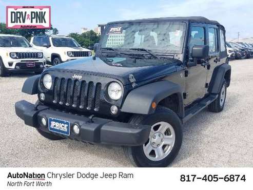 2015 Jeep Wrangler Unlimited Sport 4x4 4WD Four Wheel SKU:FL756879 for sale in Fort Worth, TX