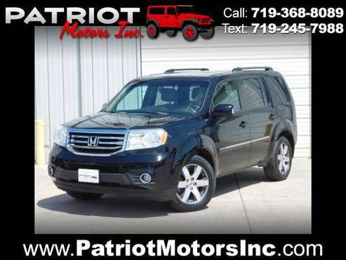 2013 Honda Pilot Touring 4WD 5-Spd AT with DVD - MOST BANG FOR THE... for sale in Colorado Springs, CO