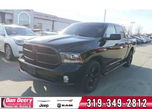 2014 Ram 1500 4WD 4D Crew Cab / Truck Express - cars & trucks - by... for sale in Waterloo, IA