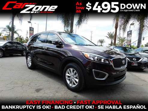 2016 KIA Sorento LX V6 2WD - cars & trucks - by dealer - vehicle... for sale in south gate, CA
