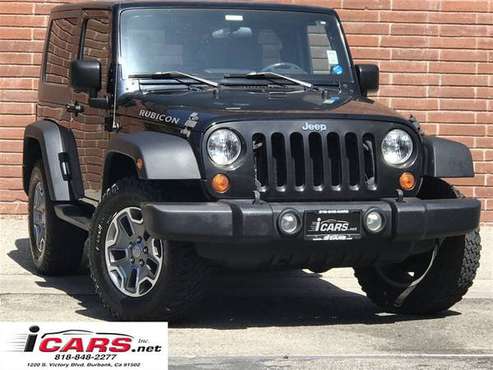2008 Jeep Wrangler 4x4 RUBICON 6 Speed Clean Title & CarFax Certified! for sale in Burbank, CA