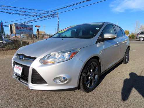 2013 FORD FOCUS SE HATCHBACK WITH BLACK LEATHER ONLY 96,000... for sale in Anderson, CA
