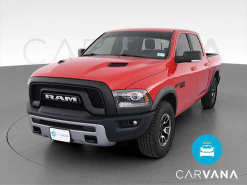 2017 Ram 1500 Crew Cab Rebel Pickup 4D 5 1/2 ft pickup Red - FINANCE... for sale in Youngstown, OH