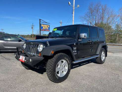 2008 Jeep Wrangler Unlimited X 4x4 - - by dealer for sale in Lewiston, ME