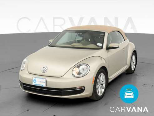 2014 VW Volkswagen Beetle TDI Convertible 2D Convertible Beige - -... for sale in Satellite Beach, FL