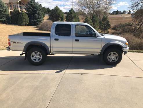 2002 Toyota Tacoma Double Cab 4WD for sale in Castle Rock, CO
