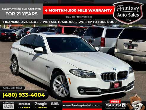 2016 BMW 5 Series 528i 528 i 528-i FOR ONLY 294/mo! for sale in Phoenix, AZ