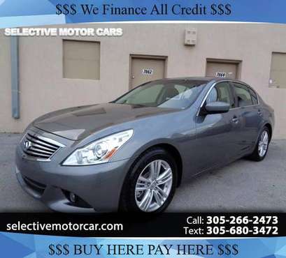 2011 Infiniti G25 Sedan 4dr Base RWD - Special Vehicle Offer! - cars... for sale in Miami, FL