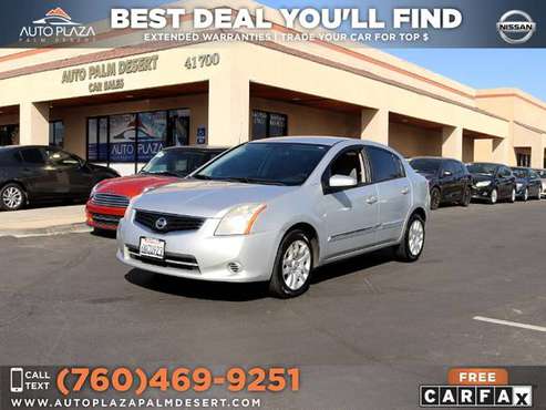 2010 Nissan Sentra 2 0 S 165/mo with Service Records - cars & for sale in Palm Desert , CA