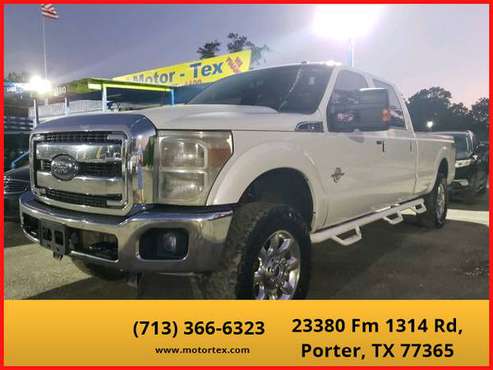 2013 Ford F350 Super Duty Crew Cab - Financing Available! for sale in Porter, TX