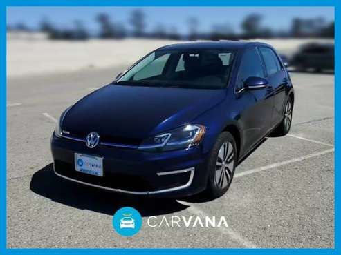 2017 VW Volkswagen eGolf SEL Premium Hatchback Sedan 4D sedan Blue for sale in Bakersfield, CA