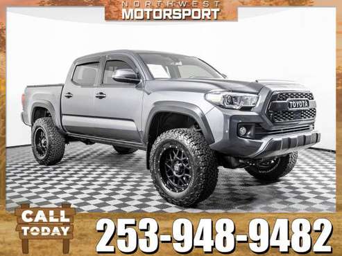 *750+ PICKUP TRUCKS* Lifted 2018 *Toyota Tacoma* TRD Offroad 4x4 for sale in PUYALLUP, WA