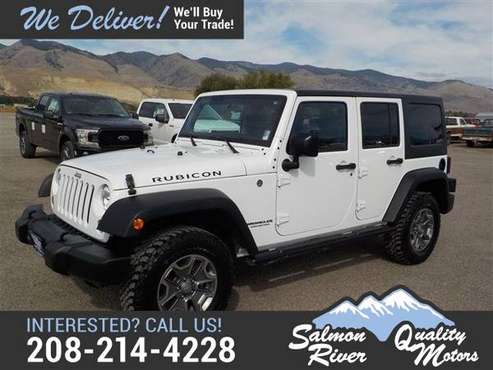 2016 Jeep Wrangler Unlimited Rubicon for sale in Salmon, ID