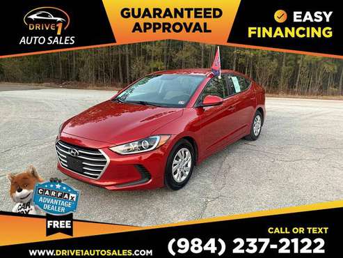 2017 Hyundai Elantra SESedan 6A 6 A 6-A (US) PRICED TO SELL! - cars for sale in Wake Forest, NC