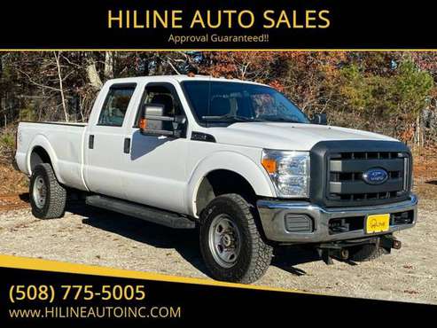 2014 Ford F-350 Super Duty XLT 4x4 4dr Crew Cab 8 ft. LB SRW Pickup... for sale in Hyannis, MA