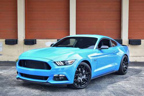 2017 Ford Mustang GT Rare Grabber Blue ONLY 31k Miles 6 Speed Manual for sale in Miami, CA