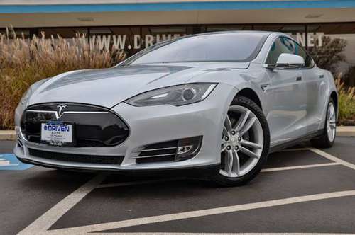 2013 *Tesla* *Model S* *4dr Sedan* Silver Metallic - cars & trucks -... for sale in Oak Forest, IL