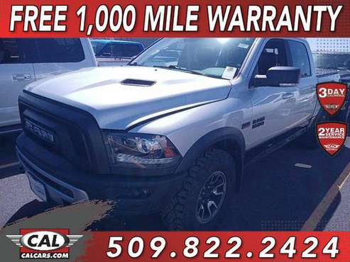 2017 Ram 1500 4WD Dodge Crew cab Rebel Many Used Cars! Trucks! for sale in Airway Heights, WA