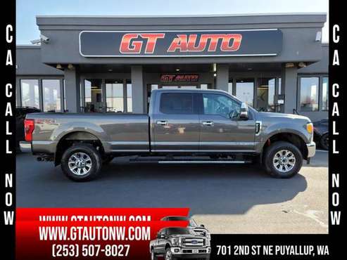 2017 Ford F350 Super Duty Crew Cab Lariat Pickup 4D 8 ft - cars & for sale in PUYALLUP, WA