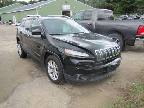 2016 JEEP CHEROKEE LATITUDE REPAIRABLE 67K MILES - cars & trucks -... for sale in Sauk Centre, ND