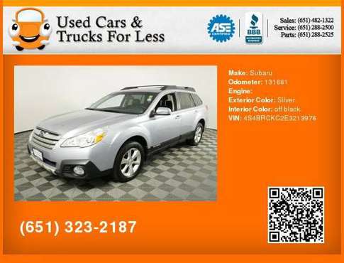2014 Subaru Outback - cars & trucks - by dealer - vehicle automotive... for sale in Inver Grove Heights, MN